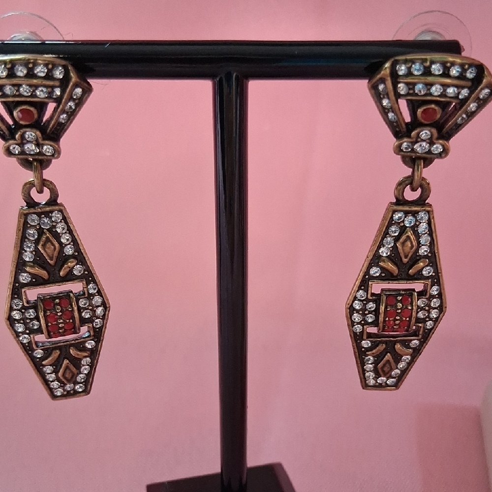 Heidi Daus Elegant Multicolor Statement Necklace … - image 3